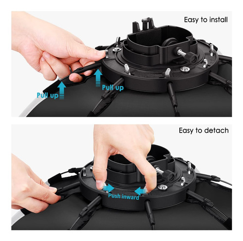 Caja Blanda Octogonal Newer De 65 Cm Para Neewer T560 Nw561