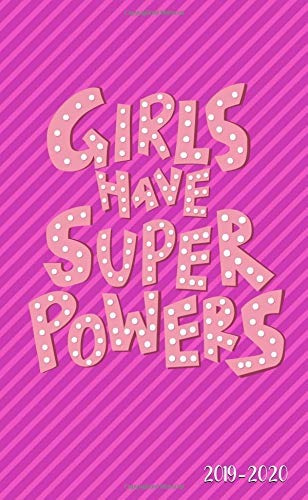 Girls Have Super Powers 20192020 Nifty Pink Motivational Poc