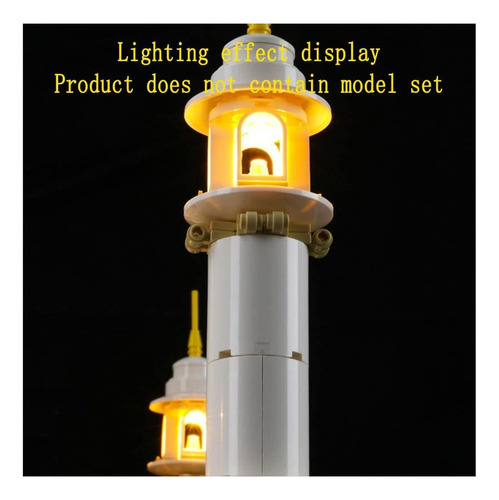 Kit De Luz Led De Geament Compatible Con Lego Taj Mahal De