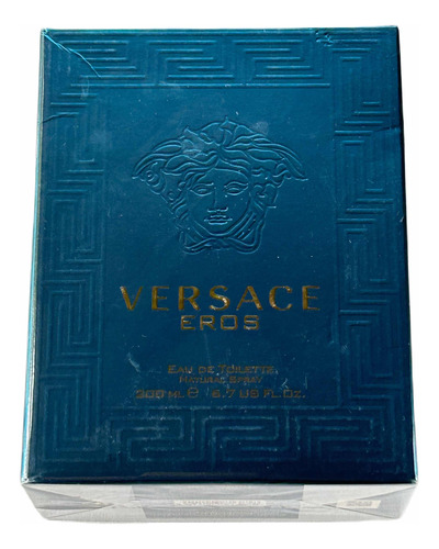 Perfume Eau De Toilette Marca Versace Modelo Eros 200 Ml Imp