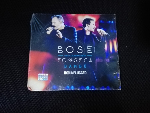 Miguel Bosé Con Colaboración Fonseca Bambú Cd Sencillo