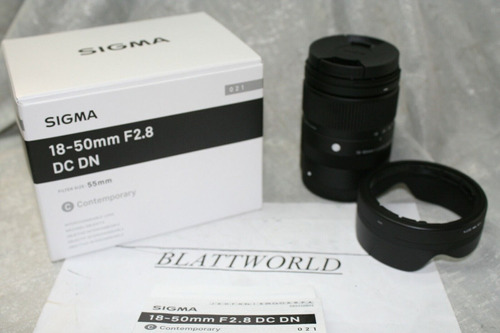 Sigma 18-50mm F2.8 Contempor Dg Dn Zoom Lens Sony E Mount