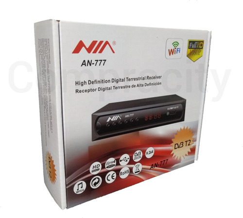 Imagen 10 de 10 de Combo Decodificador Mas Potente Antena De 36db Tdt Colombia