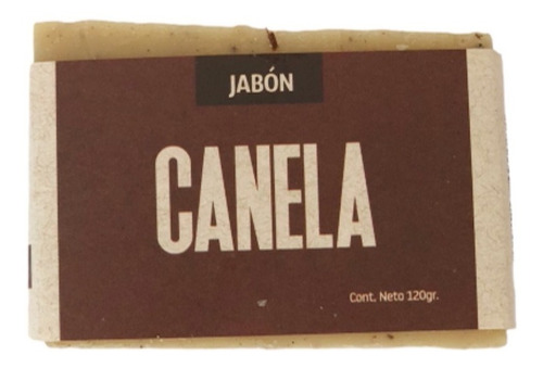 Imagen 1 de 4 de Jabón Canela 120g Volviendo Al Origen Artesanal