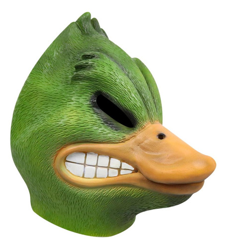 Cubierta Facial De Halloween 2022 Angry Duck Latex, Divertid
