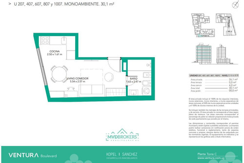 Imagen 9 de 30 de Apartamento - La Blanqueada