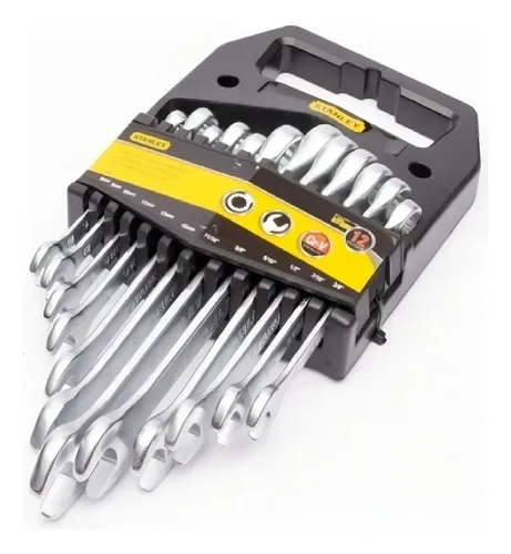 Juego Llave Punta Corona 7-19mm 12 Piezas (1-87-621) Stanley