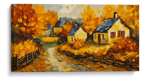 Canvas Lab Cuadro Otoño Al Estilo Vicent Van Gogh 260x130
