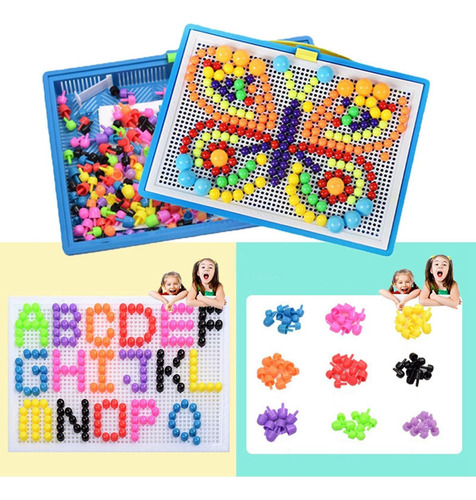 Juego De Rompecabezas De Uñas De De Juguete De 310 Clavijas