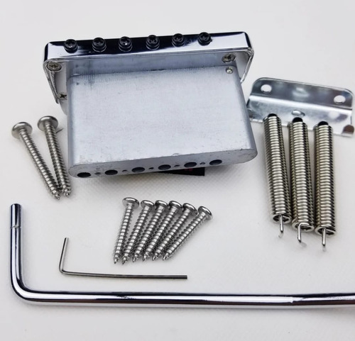 Ponte Wilkinson Stratocaster Bloco Reforçado Alta Qualidade Cromado
