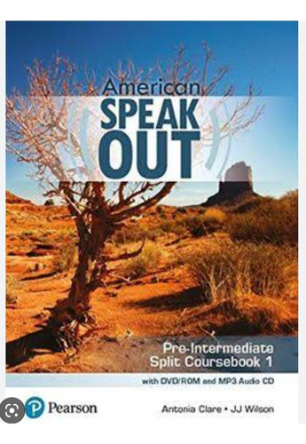 American Speakout Split 1 Coursebook & Dvd Mp3 Pre-intermedi