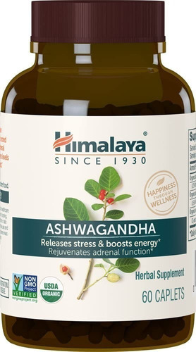 Ashwagandha - Himalaya - 60 Ct - Organico  -