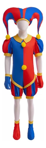 Mono Para Niños Cosplay Traje De Payaso Digital Mágico