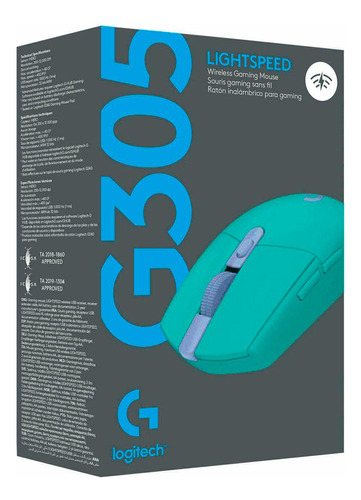 Mouse Gamer Logitech G305 Lightspeed Wireless Mint