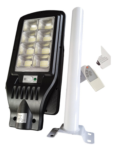 Luminaria Led Solar 120w + Brazo Y Control Remoto