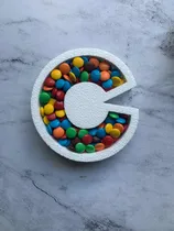 Comprar Letras Huecas Telgopor  Polifan Candy Bar + Rocklets