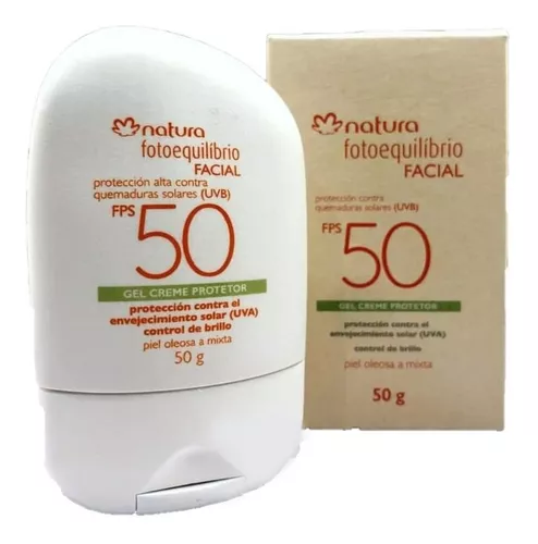 Fotoequilibrio - Gel Crema Protector Facial Fps 50 Natura