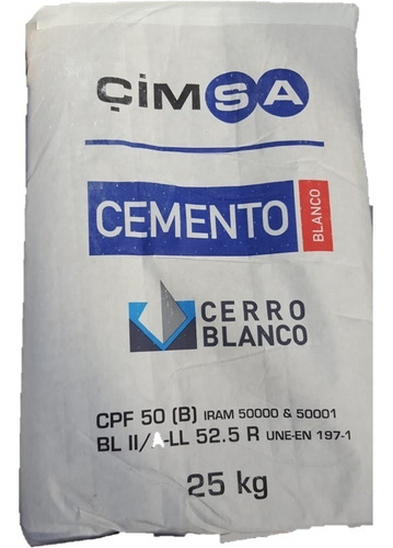 Cemento Blanco Cemex/cimsa