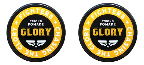 Pomada Fighters Glory Fuerte Cera Cabello X 2 Unidades