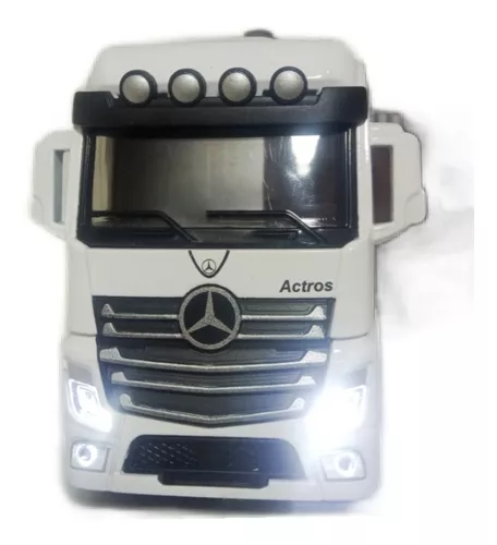 Miniatura Carreta Mercedes Benz Container Escala 1:50 Maersk