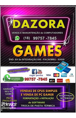 Dazora Games Informática