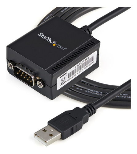 Cable Startech Usb A Puerto Serial Rs232 Db9 Retencion Com