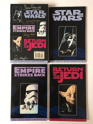 Autografo Dave Prowse Jeremy Bulloch Kenny Baker Pete Mayhew (Usado)