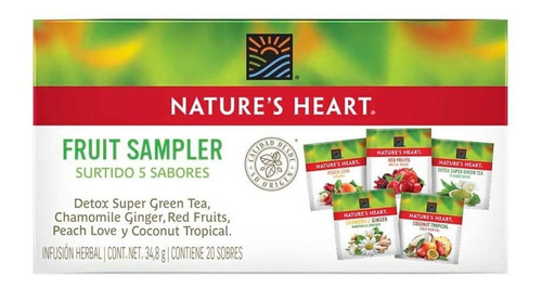 Té Surtido Natures Heart Fruit 35g