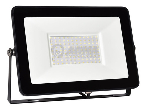 Reflector Led 100w Luz Blanca Tipo Tableta Color de la carcasa Negro Color de la luz Blanco 220V