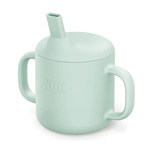 Vaso De Silicona Nuk Con Pajita Para Bebés