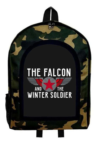 Mochila Camuflada Winter Soldier Nueva Colección Modelo 10