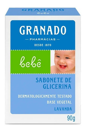 Sabonete Granado Glicerina Lavanda Bebe 90g