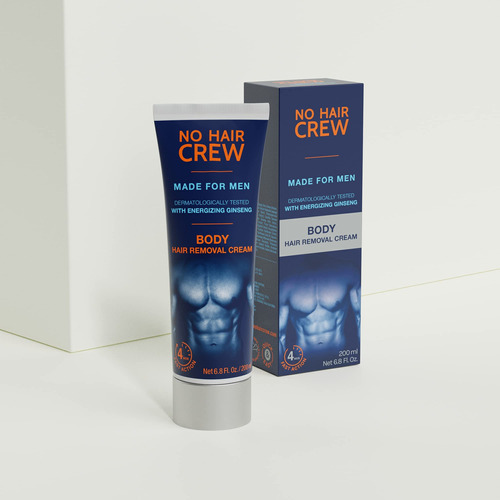 No Hair Crew Body Crema Depilatoria Corporal Para Hombre
