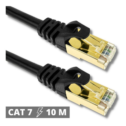 Cable De Red Utp Cat7 Amitosai X 10 M 100% Cobre!! L8 U4