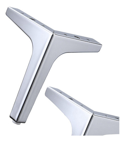 C-f 4 X Hierro Metal Muebles Pierna/pies Metal Sofá 10cm
