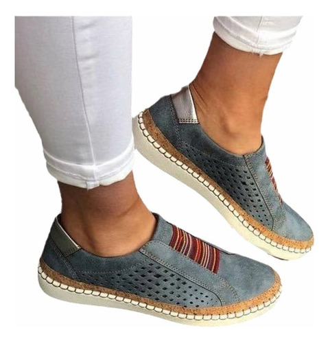 Zapatos Planos Mujer Casual Vulcanize Sneakers