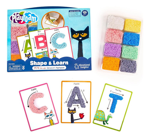 Ideas Educativas Pete The Cat Playfoam Shape & Learn Pete Th