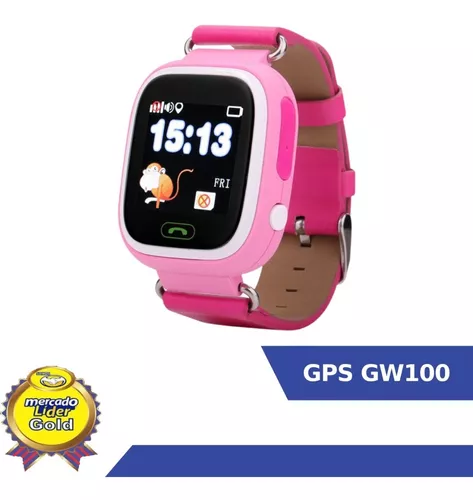 Cambio ocupado casual Reloj Gps Para Niños: Wonlex Gw100 (localizador Y Llamadas) | MercadoLibre