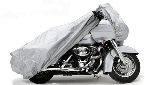 Cubre Moto Afelpado Antiraya Pesado Impermeable Uv 