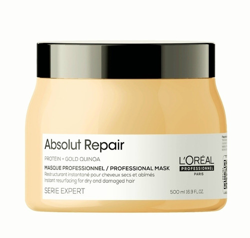 Máscara Absolut Repair Gold 500 Ml L'oréal Professionnel