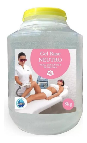 Gel Base Neutro 8kg Aparatología Depilación Definitiva