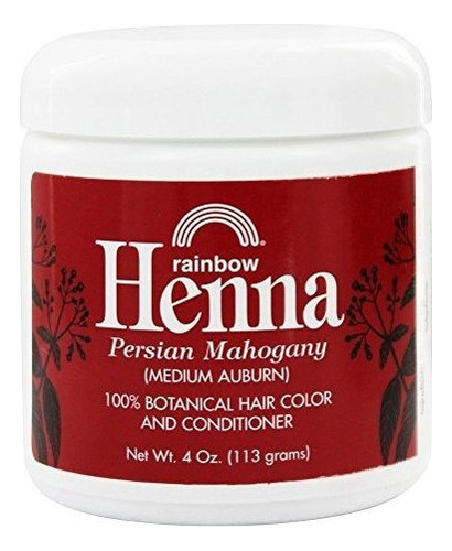 Henna Para Cabello - Henna (persa) - Medium Auburn, Caob