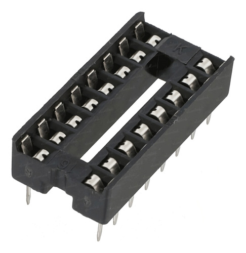 Zocalo Circuito Integrado 16 Pines 2x8 (ancho 7.62mm) X25