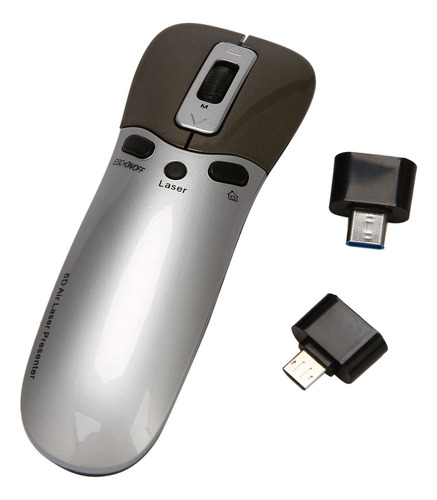 Mouse Pneumático Sem Fio Multifuncional 6d 3 Em 1, Caneta Ap