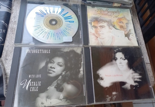 Cds Liza Minelli Natalie Cole Air Supply Supertramp