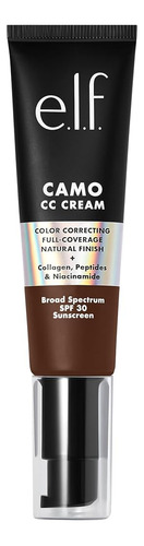 E.l.f. Camo Cc Cream, Base De Maquillaje De Cobertura Media 
