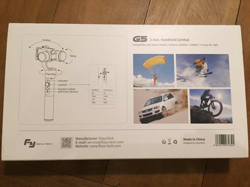 Feiyu Gimbal Grip Estabilizador Gopro
