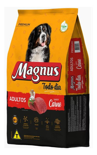 Magnus Premium Todo Día ração para cães adultos 20kg