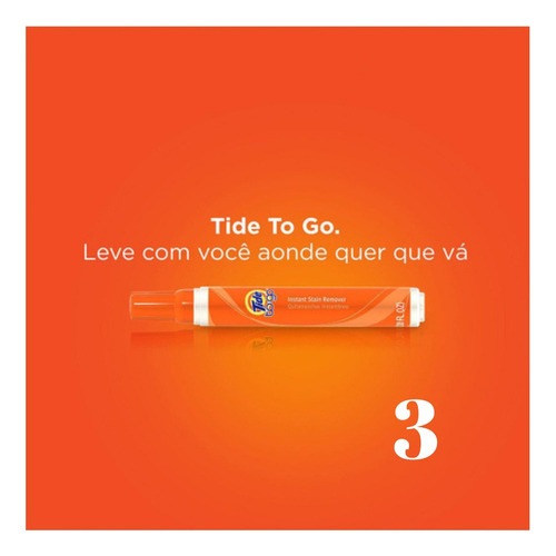 Kit Caneta Tide To Go Removedor Manchas Instantâneo