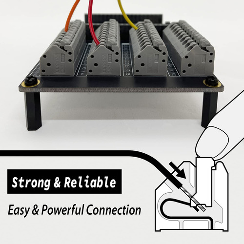 Kit De Escudo Terminales Compatible Con Esp32 Devkitc